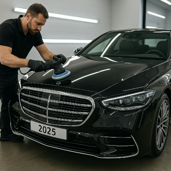 자동차 광택 작업