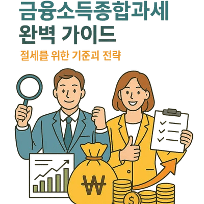 4. 2025 금융소득종합과세 완벽 가이드|절세를 위한 기준과 전략