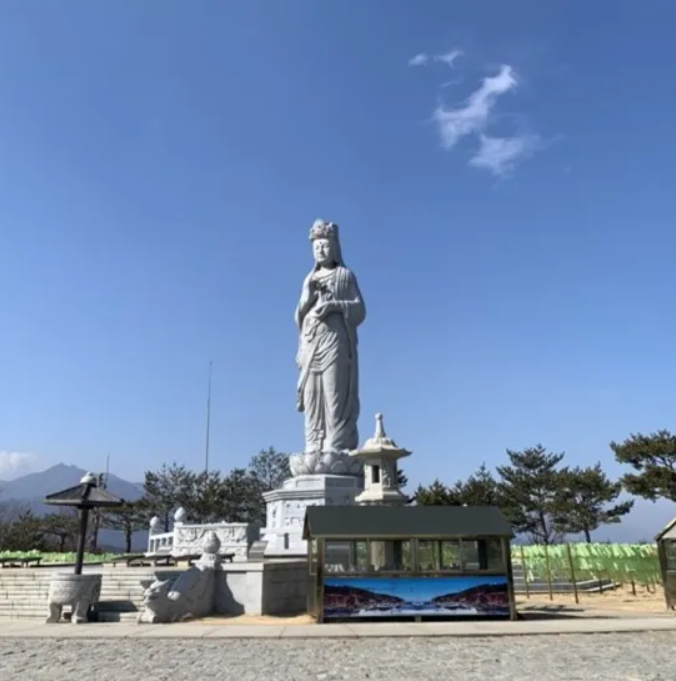 낙산사해수관음상