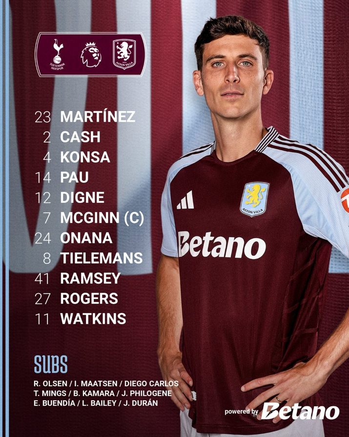 토트넘 아스톤빌라