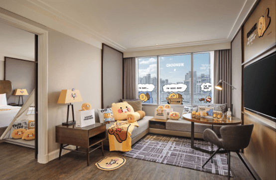 JW 메리어트 호텔 서울 카카오프렌즈 객실