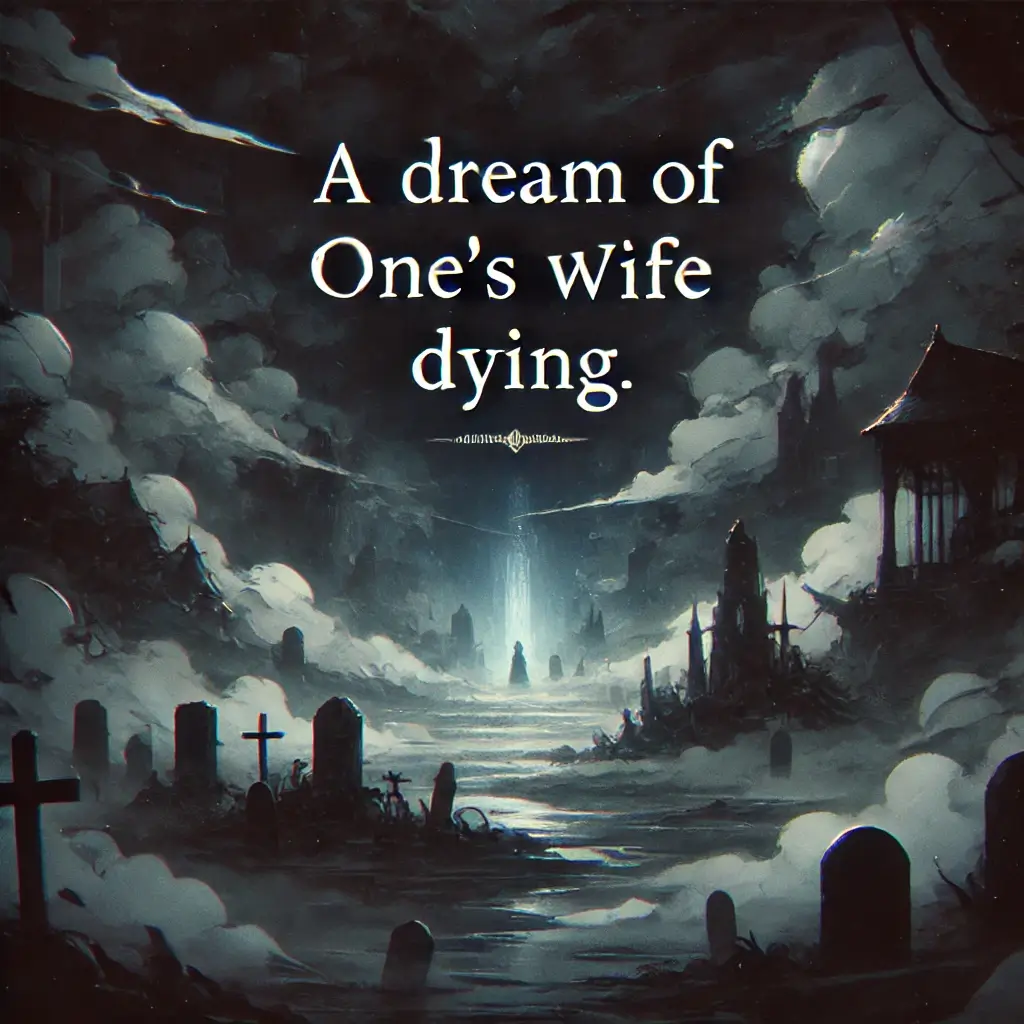 아내 죽는 꿈
