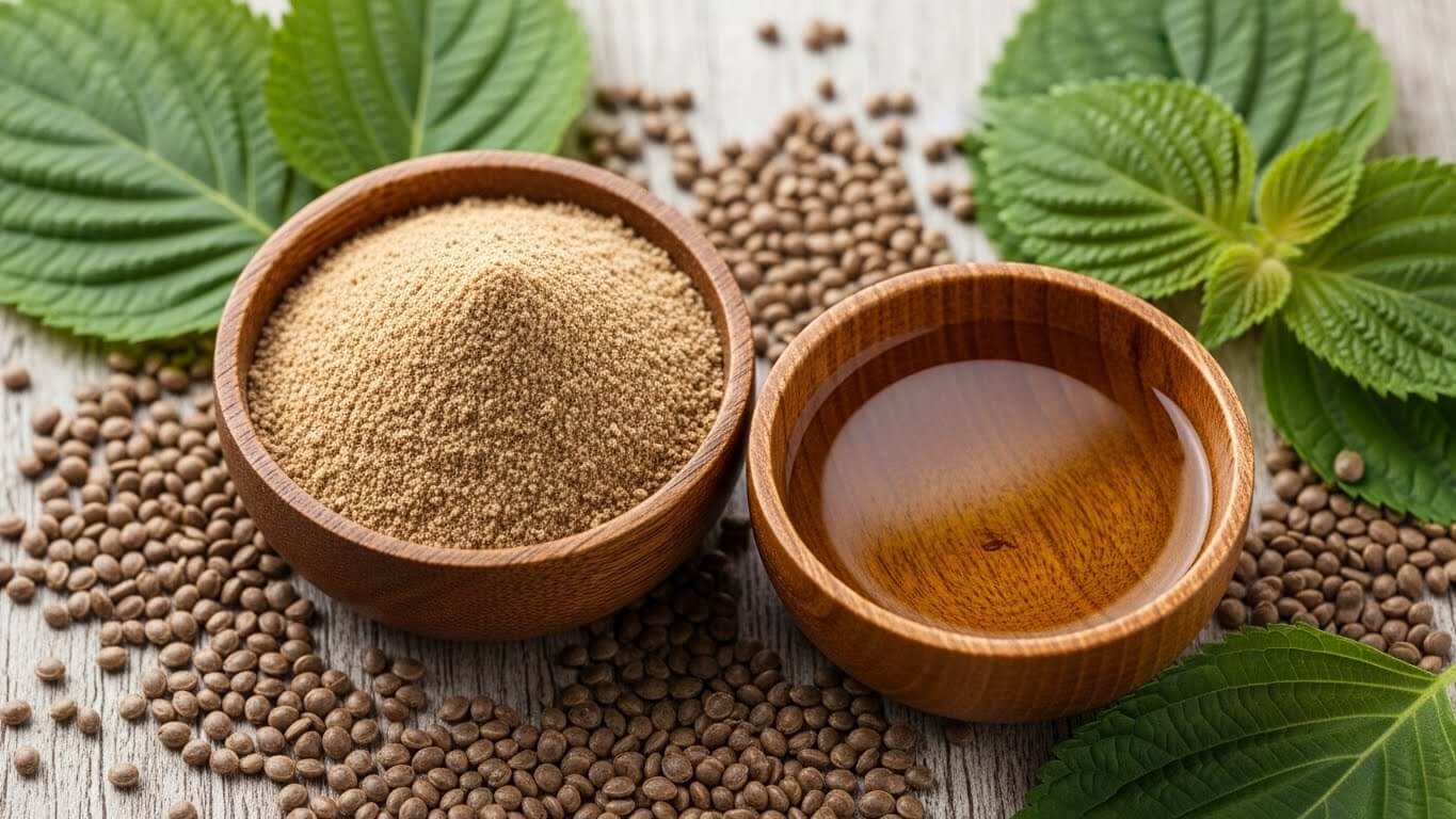 들깨: 영양소와 건강효과