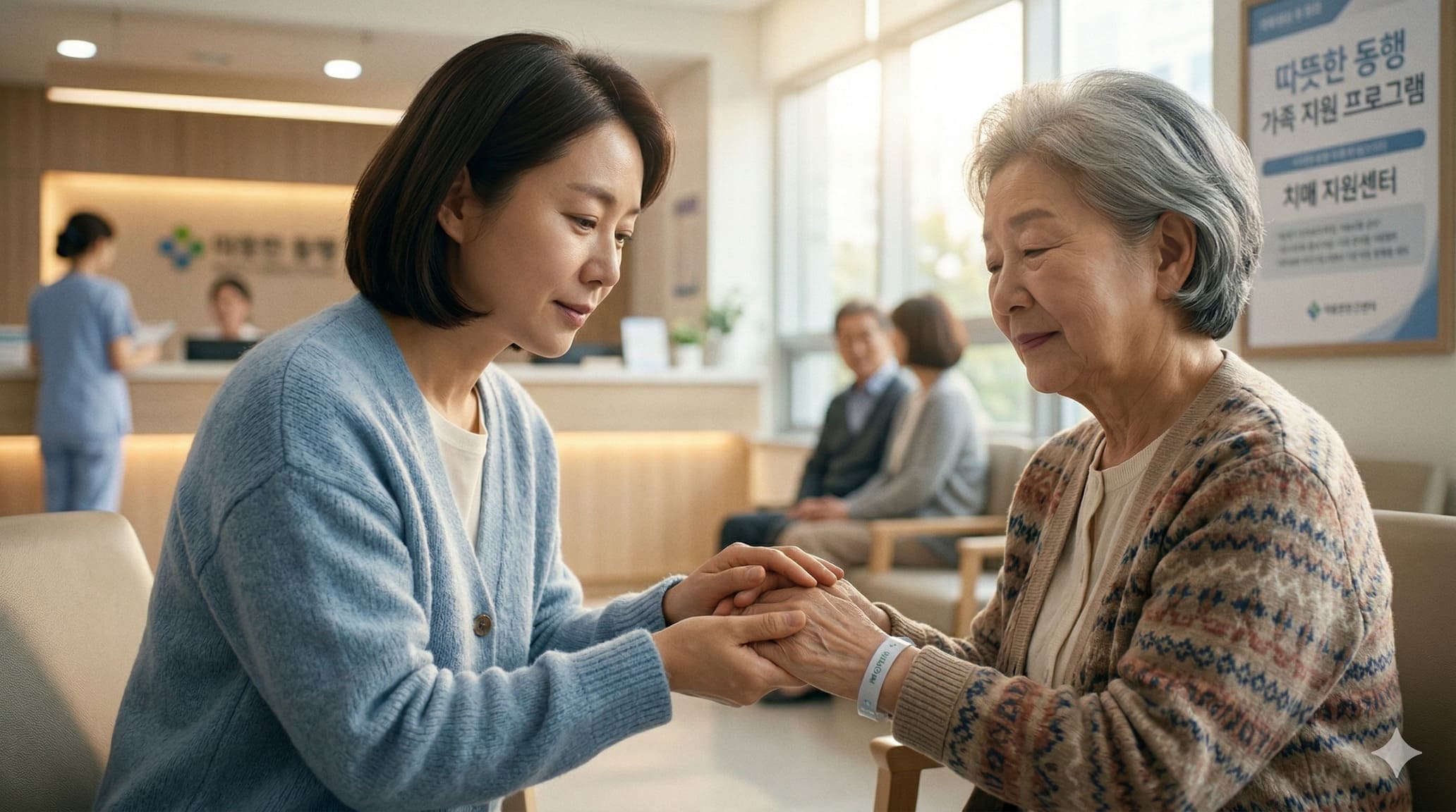 치매 환자 건강검진, 따뜻한 가족 동행