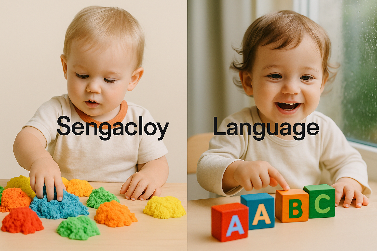 언어놀이 vs 감각놀이, 무엇이 더 중요할까요? (효과, 시기, 예시) 관련 사진