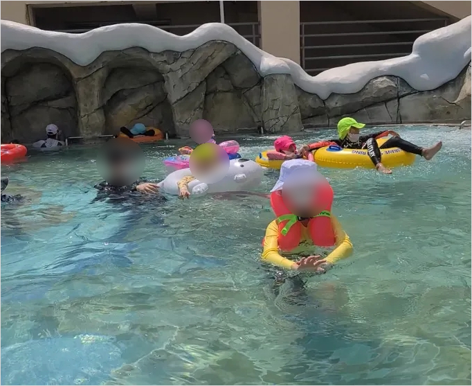 워터파크 물놀이