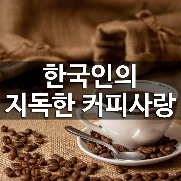 한국인의 지독한 커피사랑