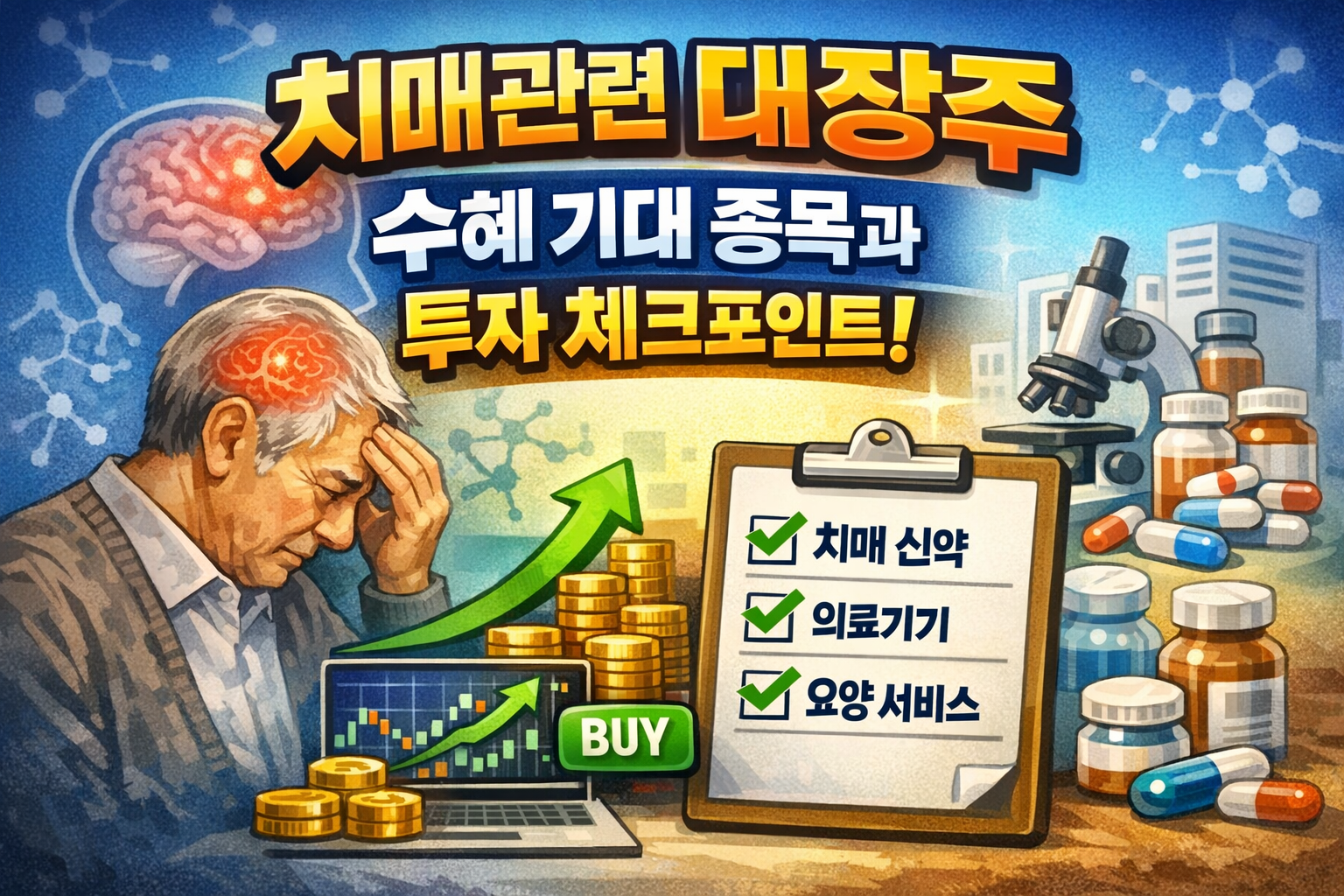 치매관련 대장주