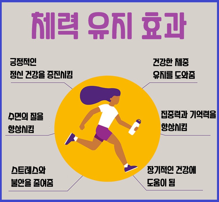 체력 유지 효과