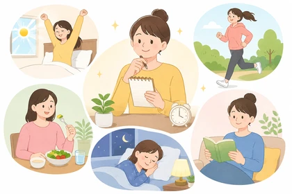 수면 질이 들쭉날쭉할 때 생활 루틴 점검18