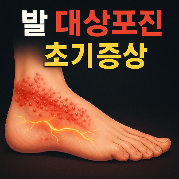 발 대상포진 썸네일 이미지입니다.