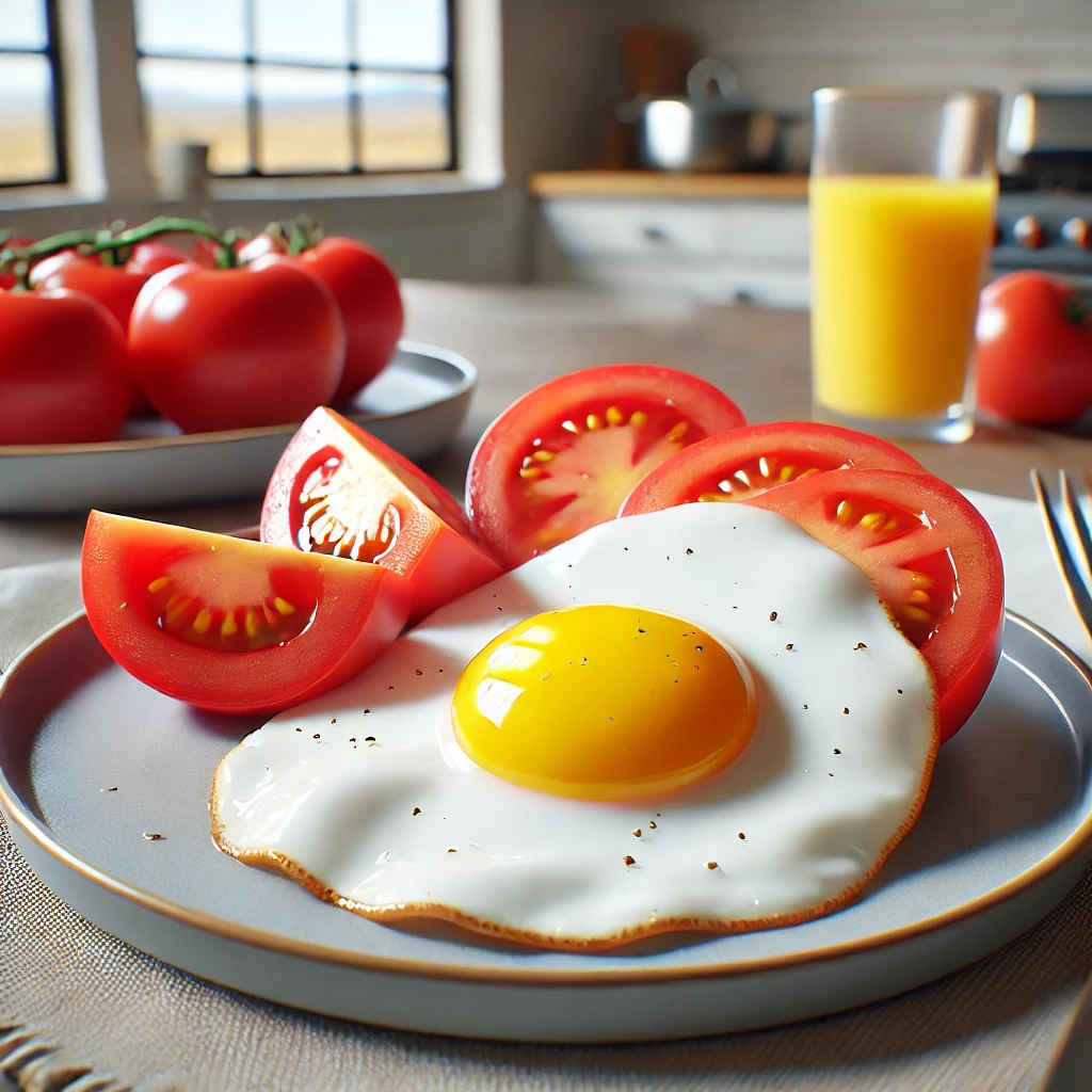 달걀과 토마토