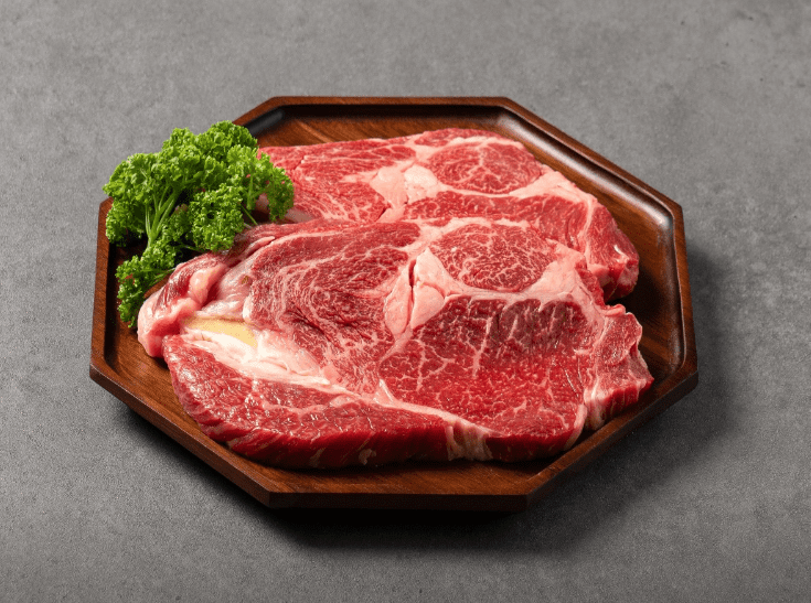 성정동 맛집 "백미한우 정육식당" 음식 사진