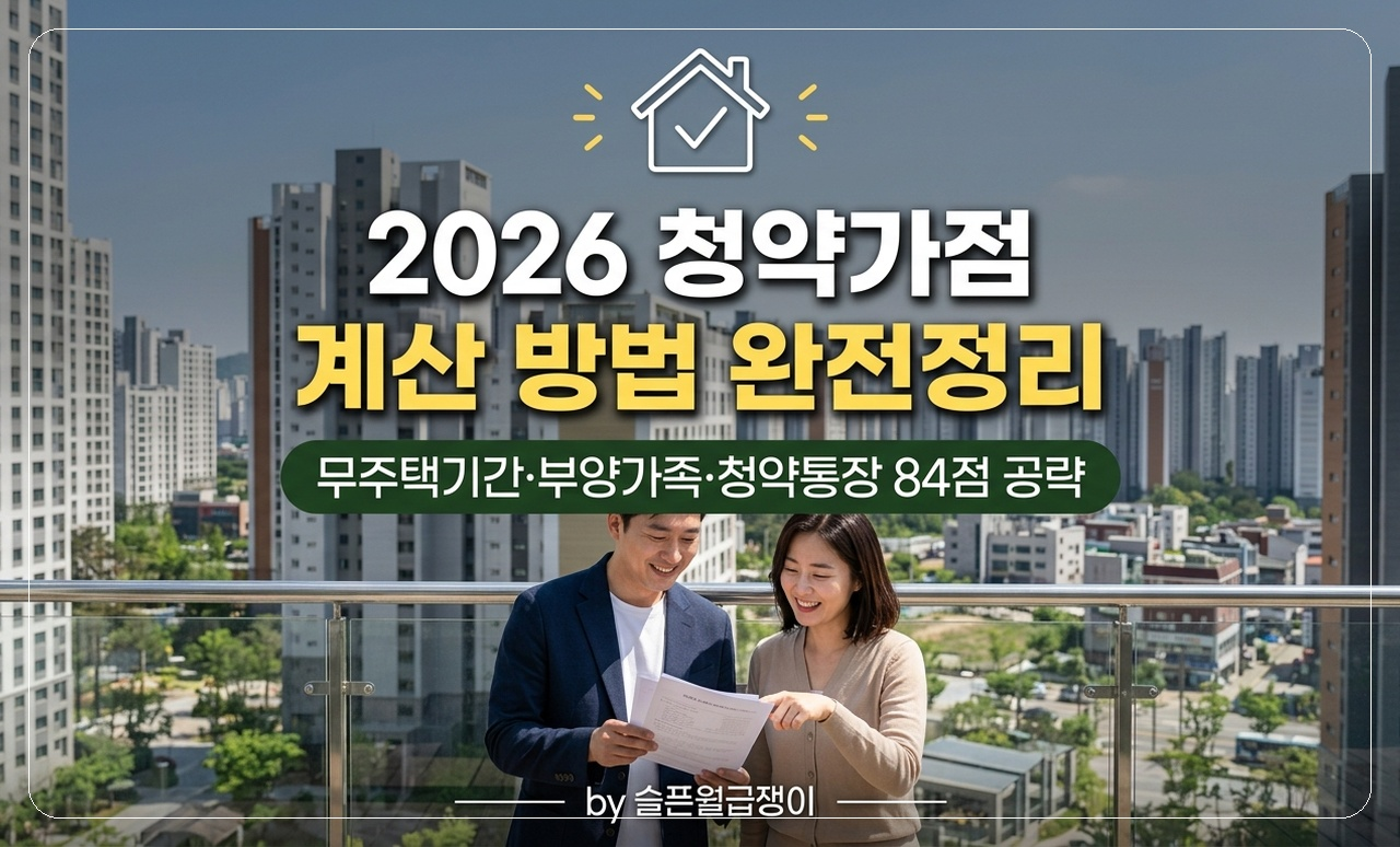 청약가점 계산 완전정리 썸네일