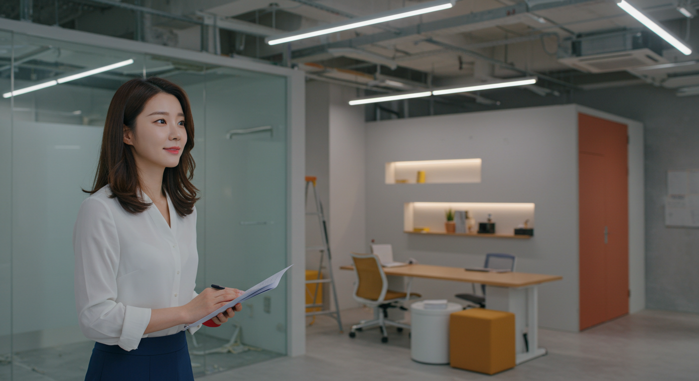 1인용 사무실 인테리어 비용