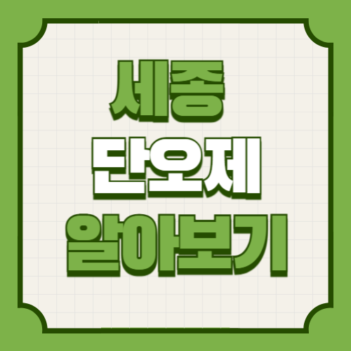 세종 단오제 기본정보, 행사 일정, 프로그램