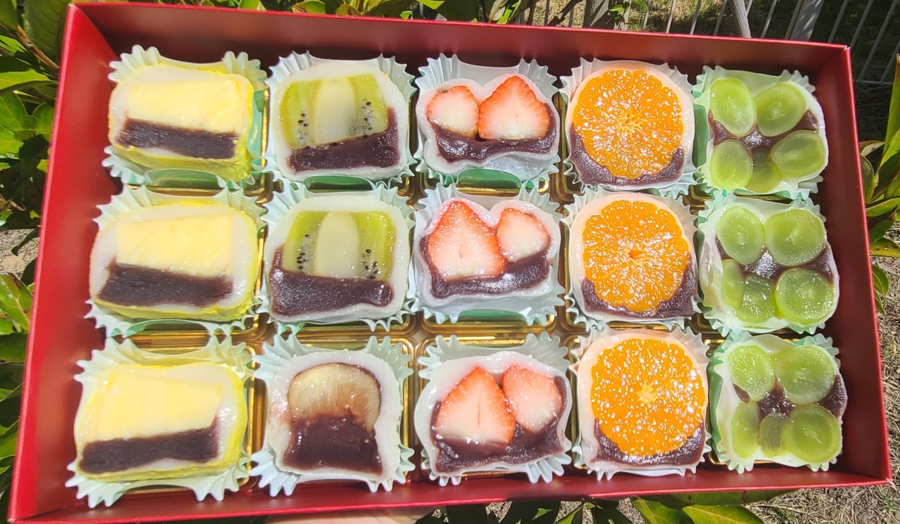 제주 곱들락 과일모찌&#44;제철 과일로 만든 수제 디저트&#44; 선물·택배 모두 가능!