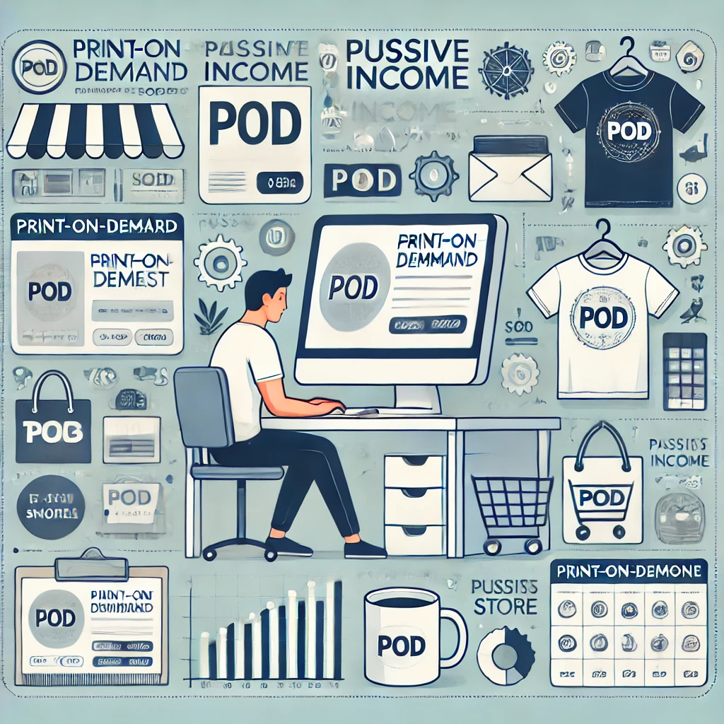 인쇄 주문형 상품(POD)으로 수익 창출하는 방법