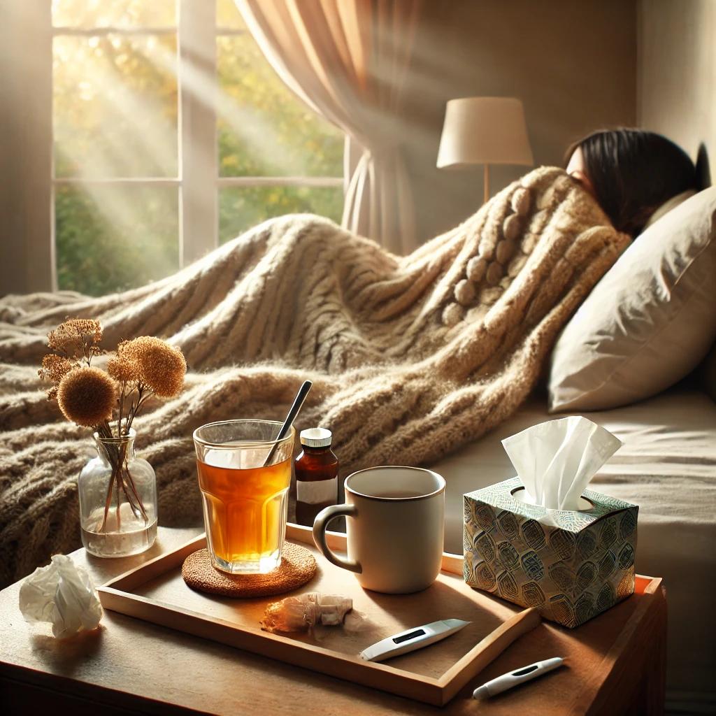 감기 빨리 나으세요