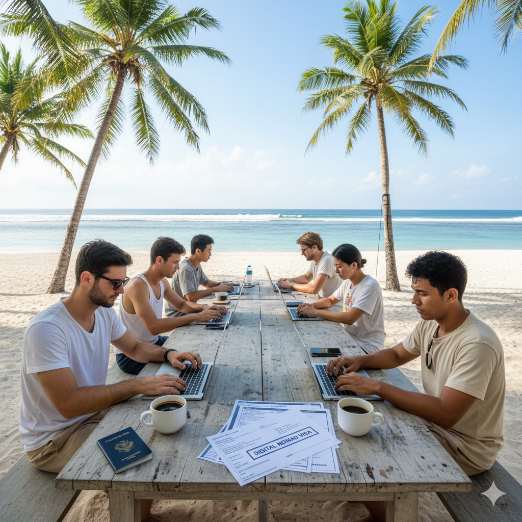 발리(인도네시아)의 5년짜리 디지털 노마드 비자 실체