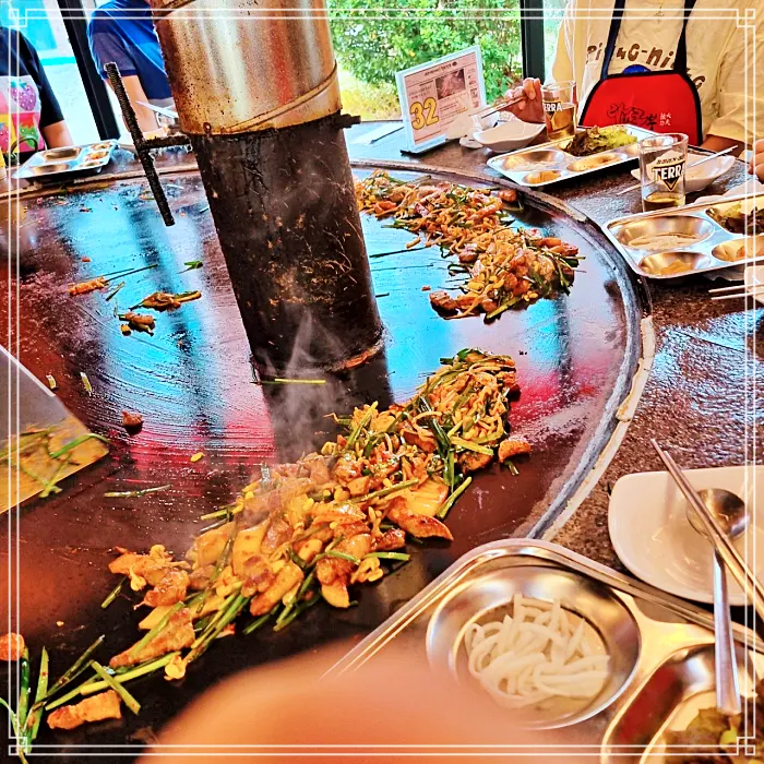 고양, 행주산성 맛집 180cm 원형 철판구이