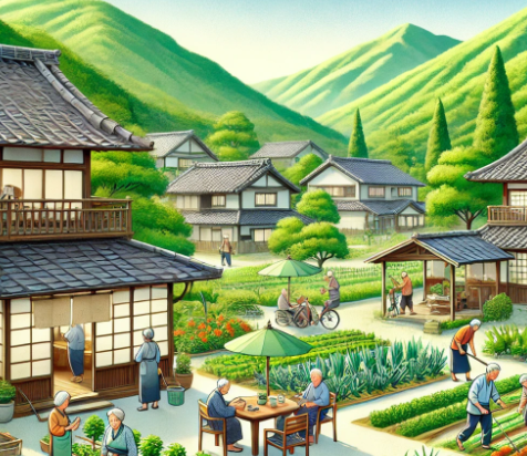 일본 장수마을에서 배우는 면역 건강법