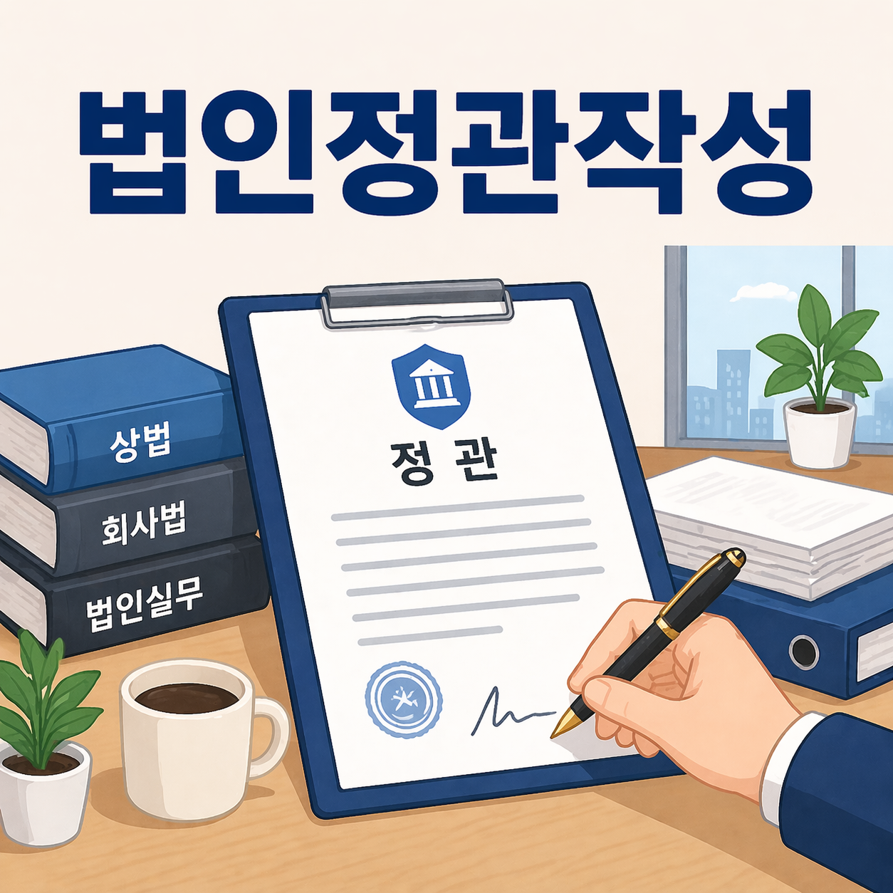 법인정관작성