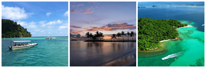 마누칸 섬, 탄중아루 해변, 사피 섬 사진