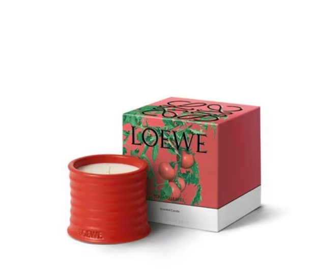 LOEWE Tomato Leaves Candle (Small, Red)