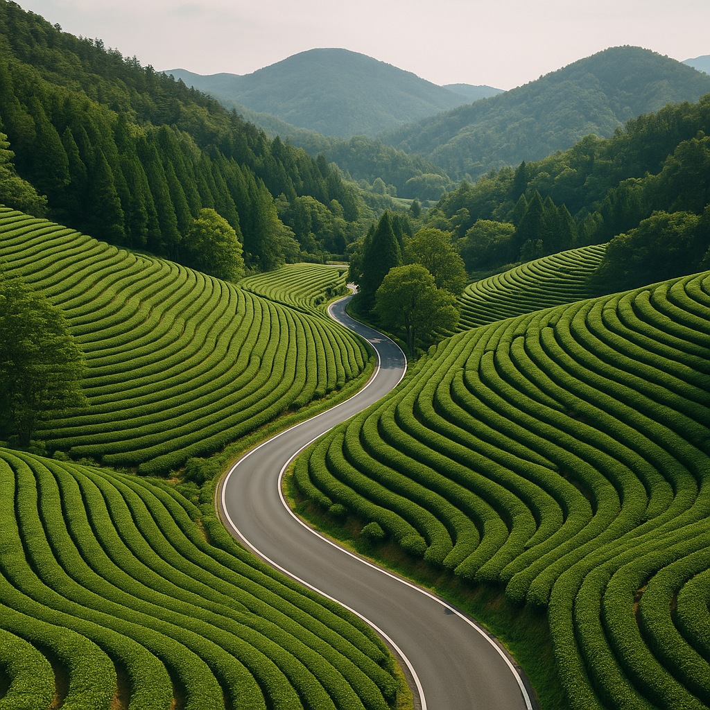 전남 보성 녹차밭 드라이브 여행