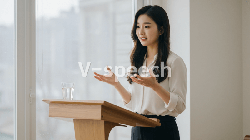 3분 스피치 연습 시나리오