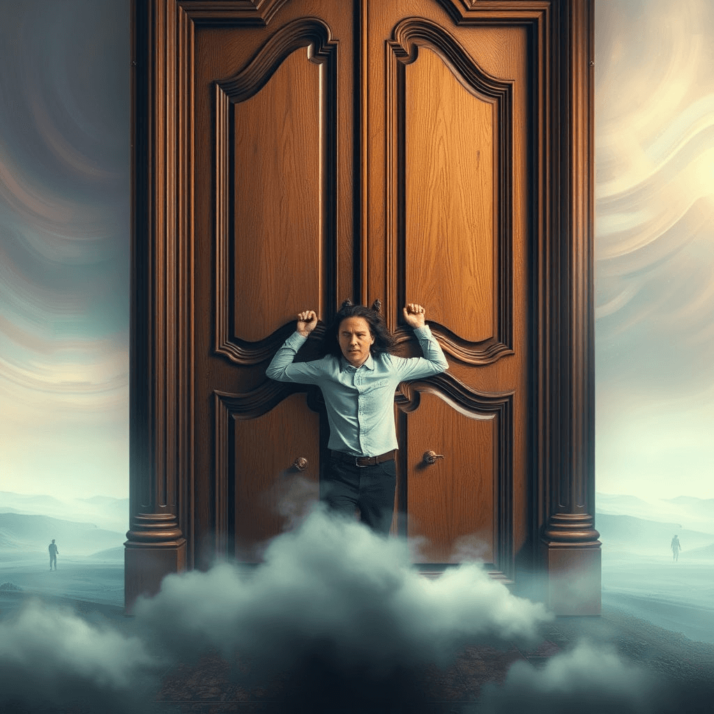 문이 열리면 다른 세계로 연결되는 꿈해몽