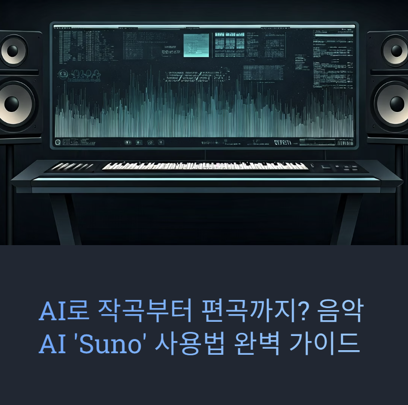 AI로 작곡, 편곡까지? 음악 AI 'Suno' 사용법 완벽 가이드