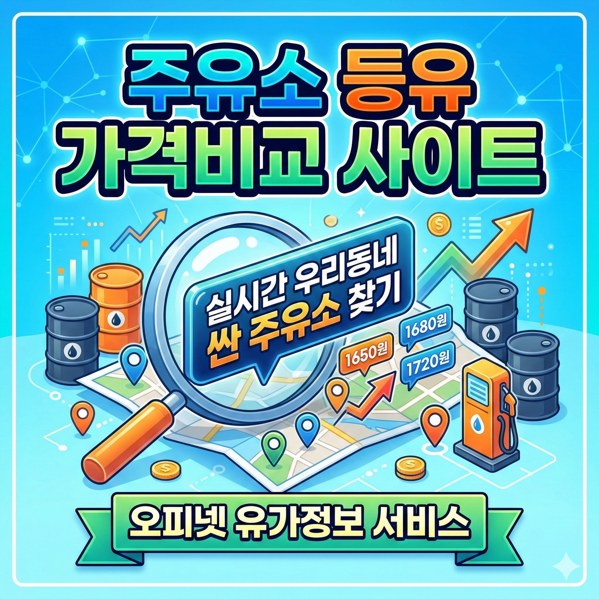 주유소 등유 가격비교 사이트 실시간 우리동네 싼 주유소 찾기 오피넷 유가정보 서비스