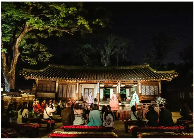 창덕궁 달빛기행 코스 9: 연경당(공연 산조춤)
