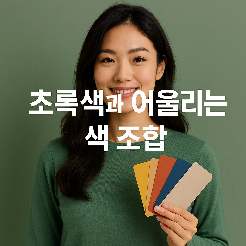 초록색과 어울리는 색 조합