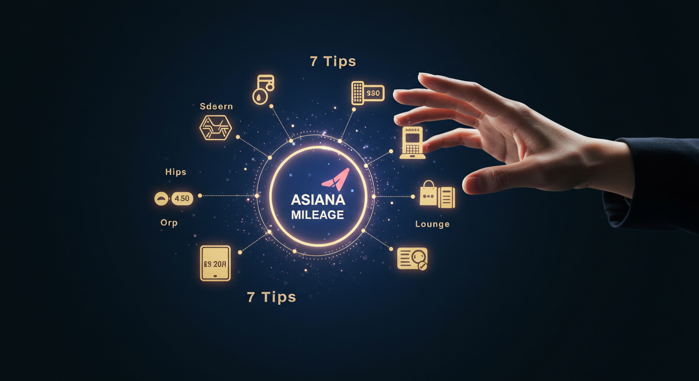 아시아나 마일리지 교환 꿀템 TOP7, 이것만 알면 손해 안 봐요!