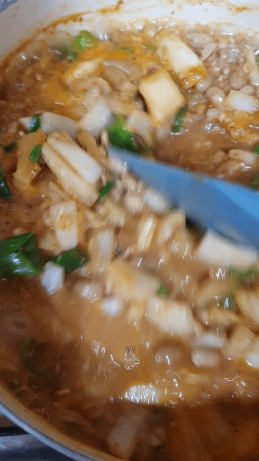 청국장 찌개 레시피