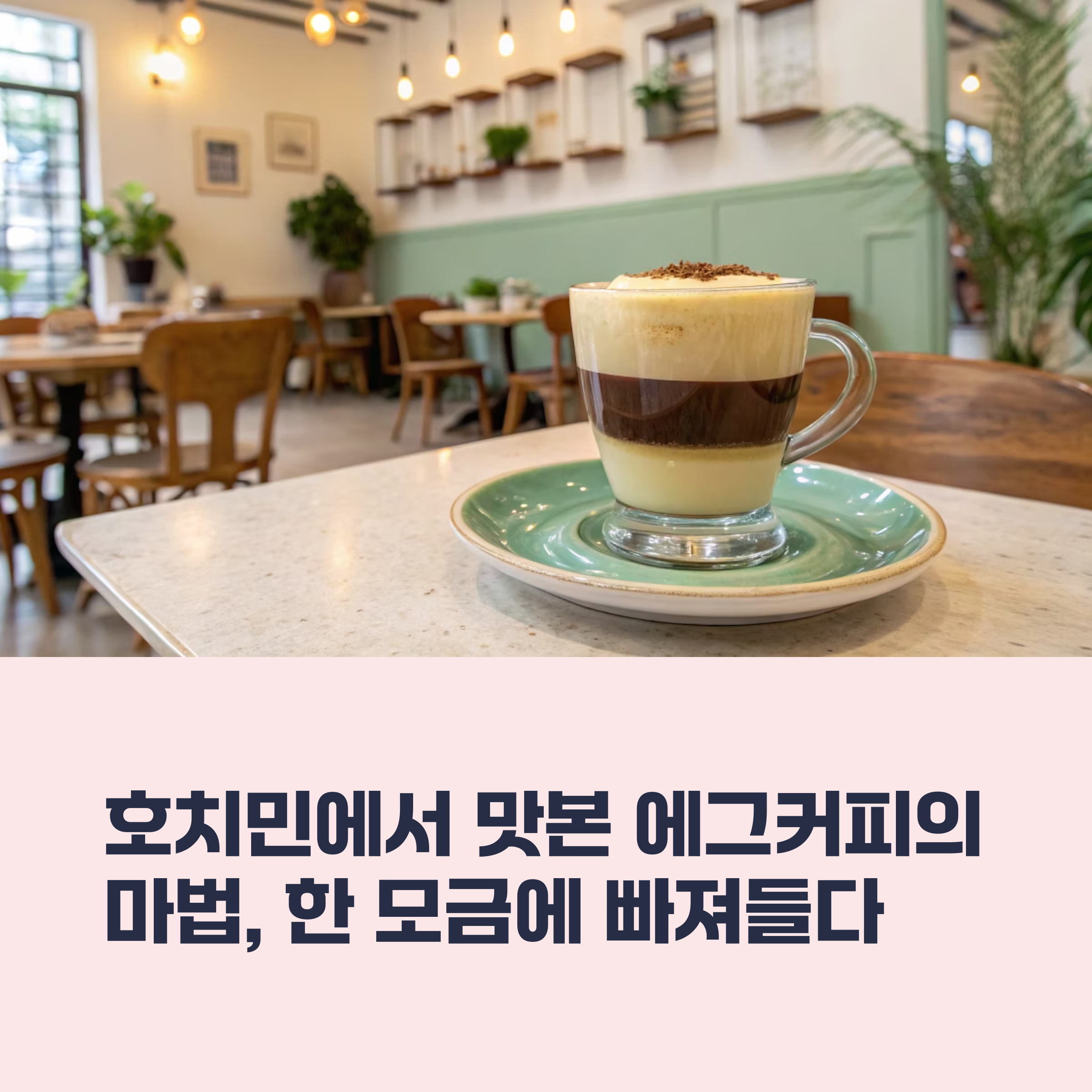 베트남 호치민에서 마신 에그커피 진짜는 다르다