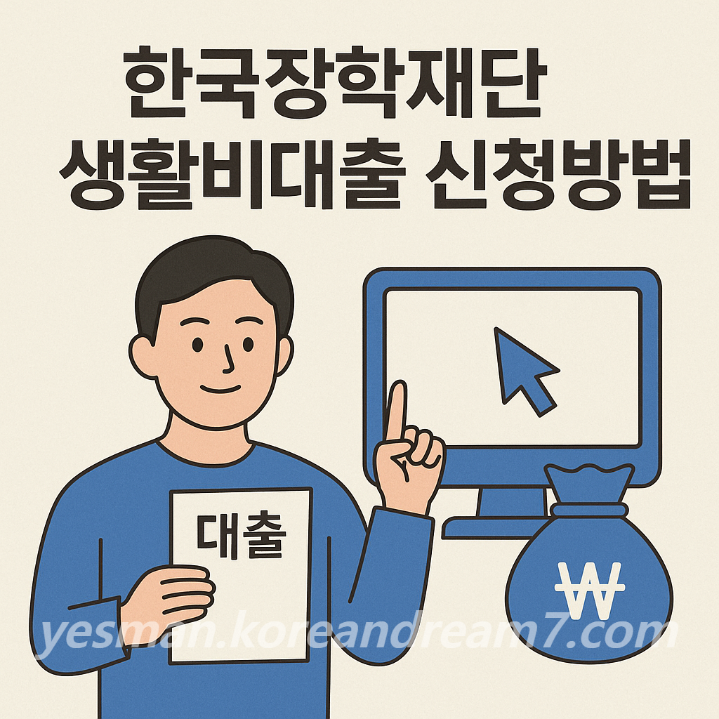 한국장학재단 생활비대출 신청방법 총정리 (2025년 기준)