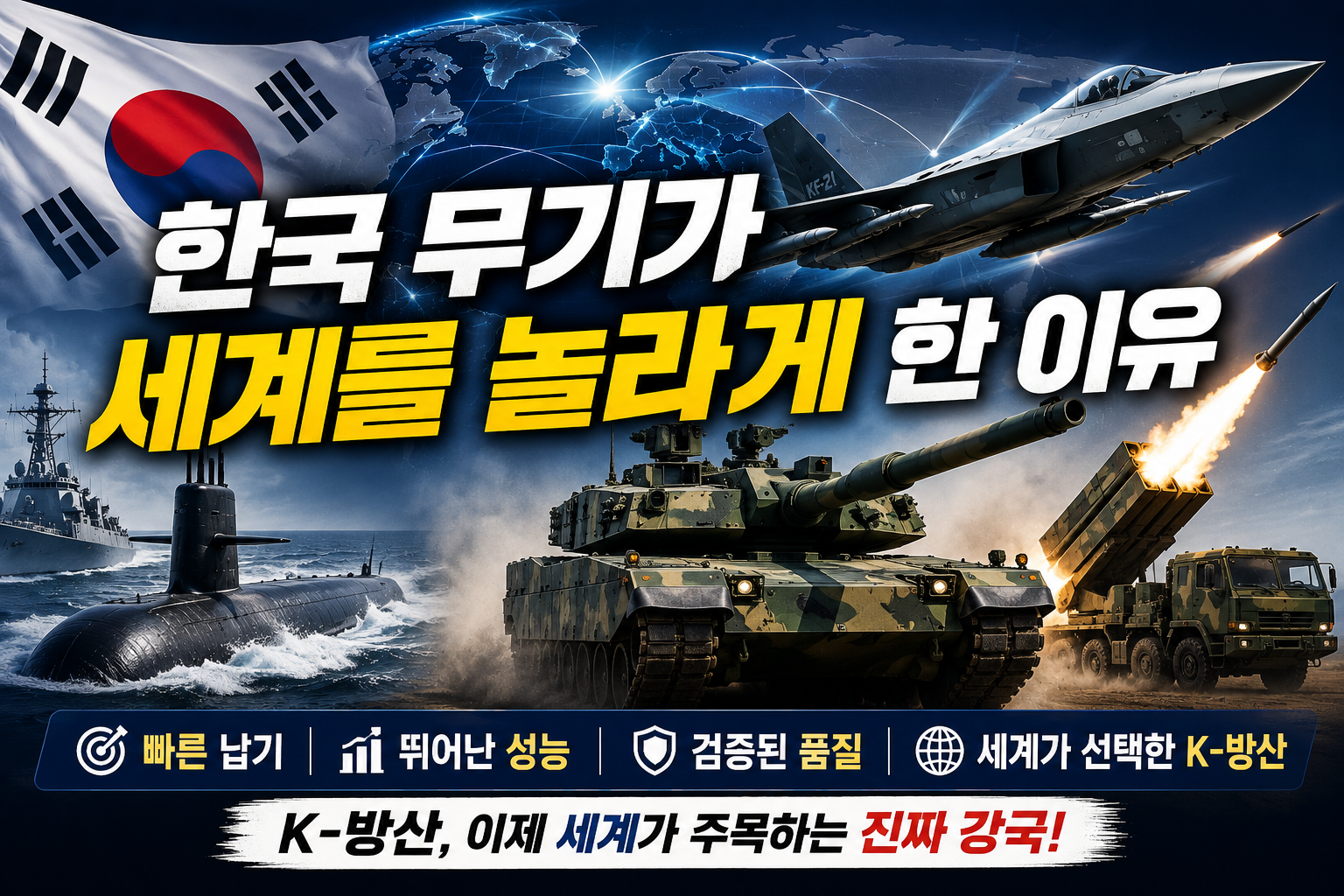한국 무기가 세계를 놀라게 한 이유
