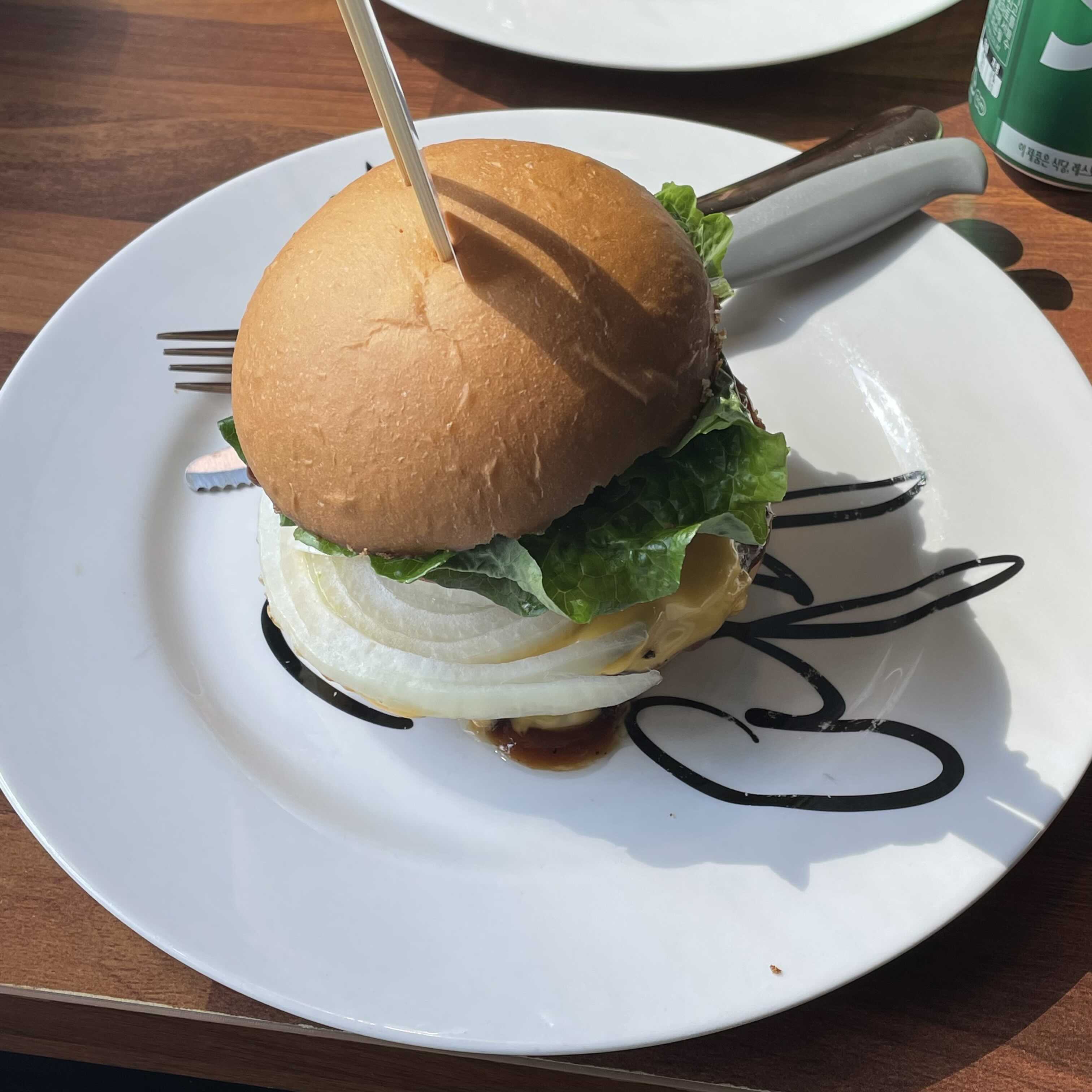 울산 덕하 만고당 불고기 버거