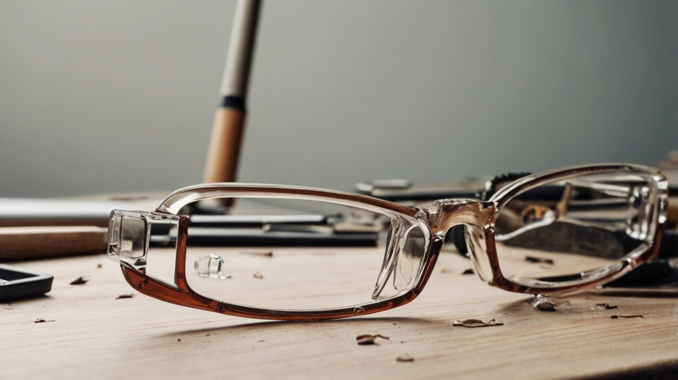 쉽게 따라하는 안경테 자가수리법 (초보자용) 참고 사진