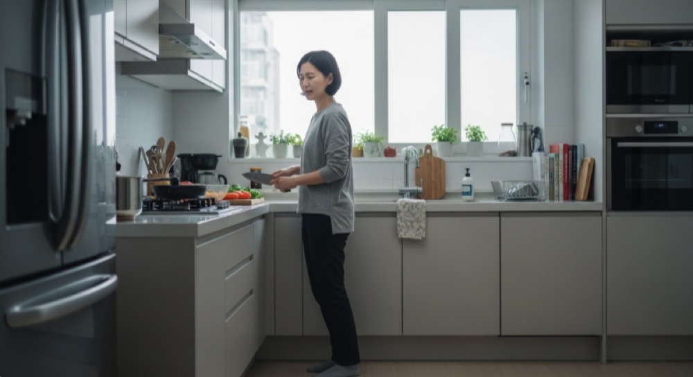 일상 중 발바닥 불편