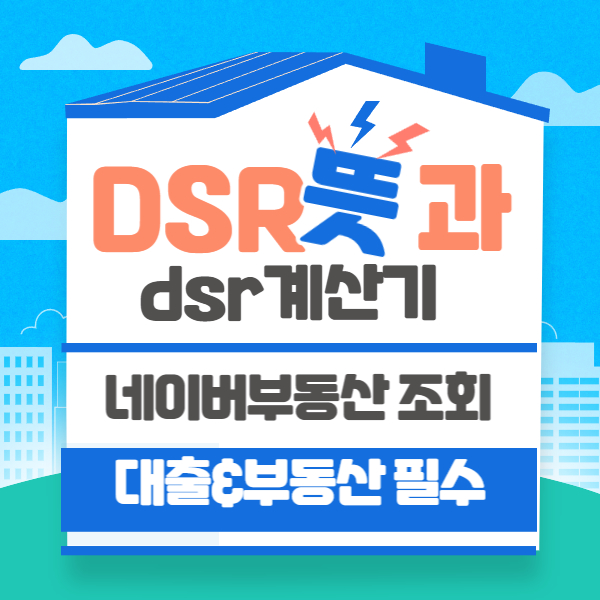 dsr뜻과 계산기 썸네일