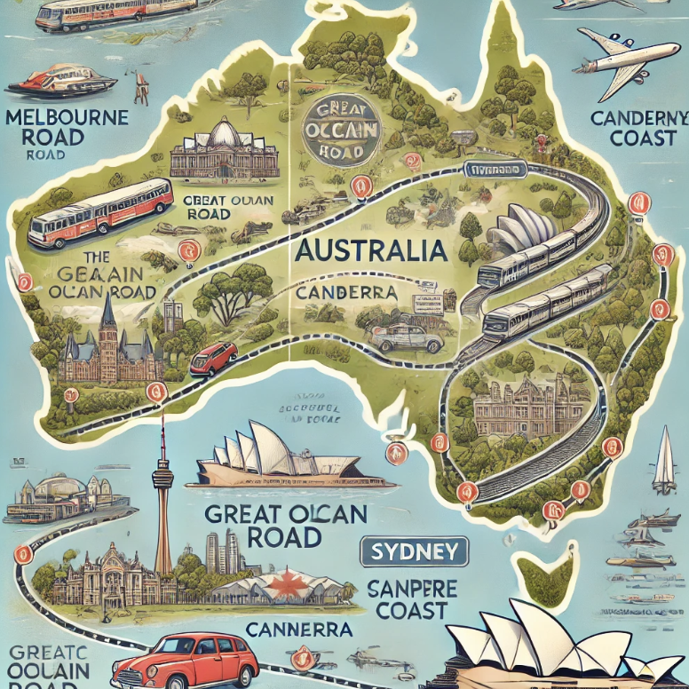 시드니 → 멜버른 이동 방법 비교 &amp; 추천 (비행기, 기차, 버스, 렌터카)