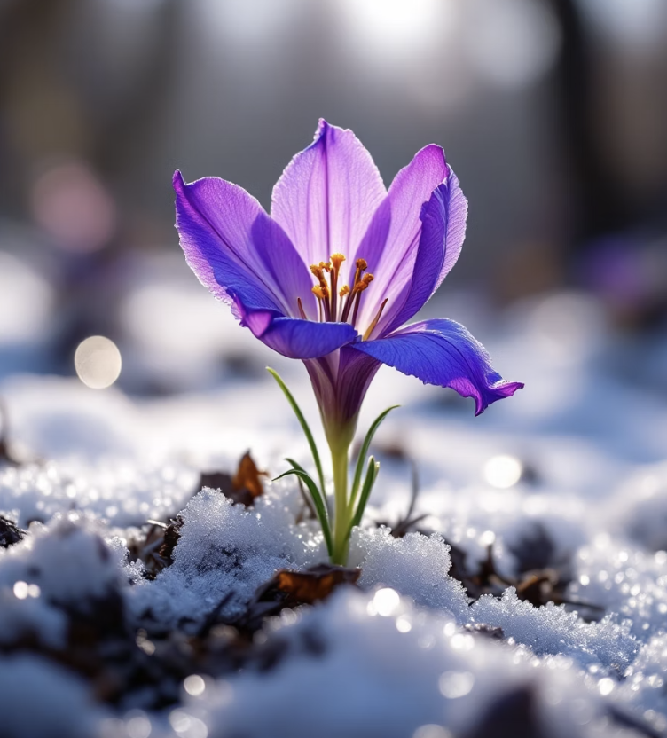 겨울을 이겨낸 희망&amp;#44; 인내