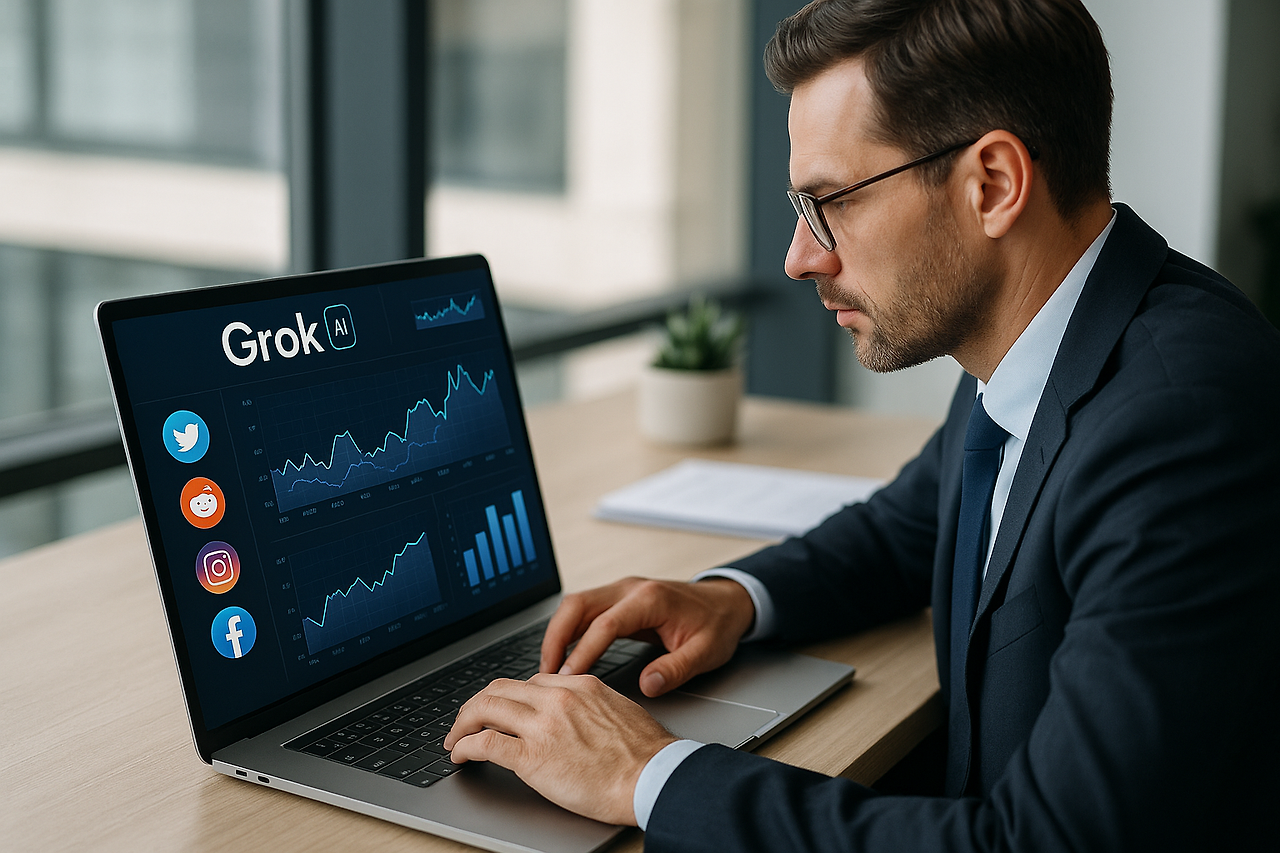 Grok AI를 활용한 실시간 데이터 분석