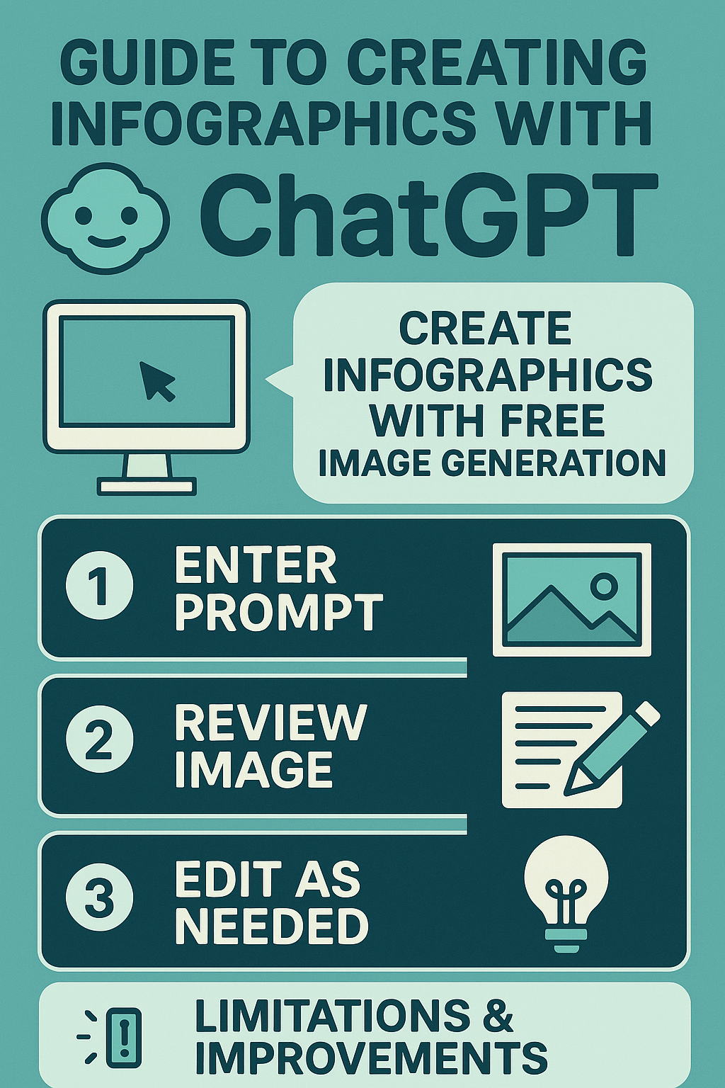 chatGPT Gpt-4o 무료 이미지 생성, 인포그래픽 만드는 프롬프트 사례