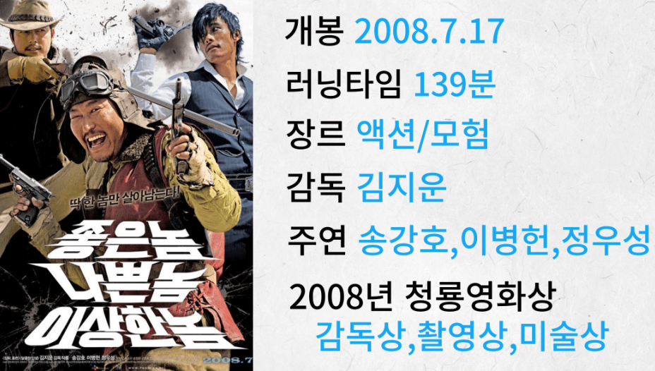 좋은놈, 나쁜놈, 이상한놈